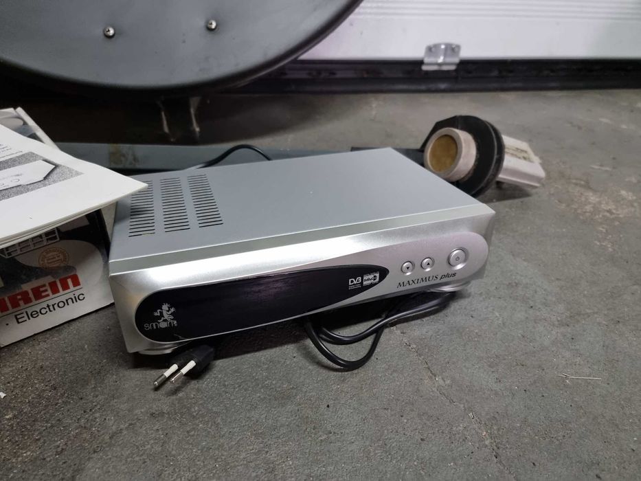 Antena satelitarna talerz 90cm LNB + Dekoder Receiver DVB Sat KOMPLET