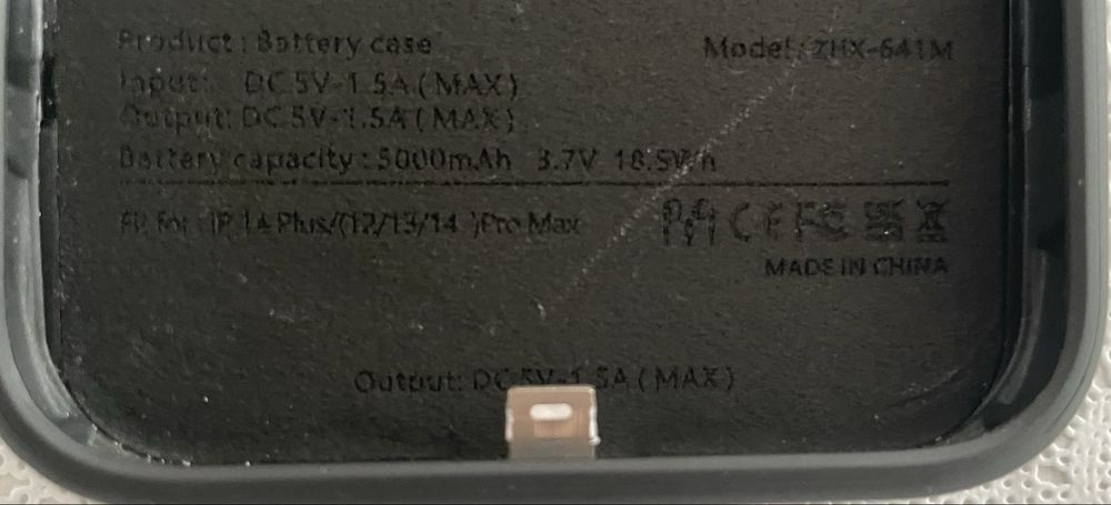 Plecki z Power Bankiem Tech-Protect IPhone 12/12 Pro Max