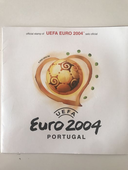 Filatelia Colecção de 9 Selos Postais relativos ao EURO  2004