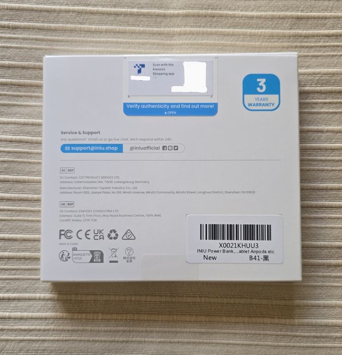 Power Bank Slim 10000mAh