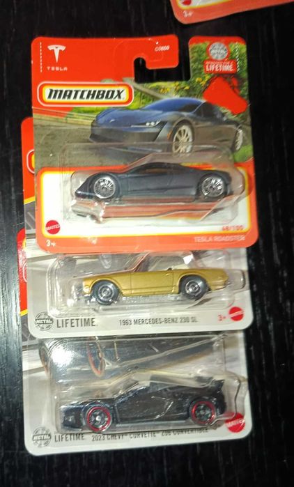 Carros Matchbox novos de vários valores