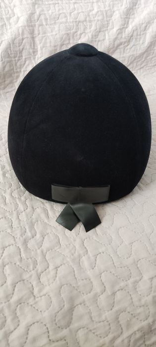 Kask jeździecki Fouganza Aksamitny