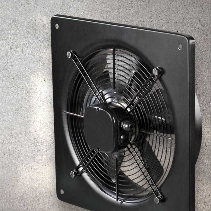 Вентилятор осевой вытяжной Вентс ОВ на квадратной рамке