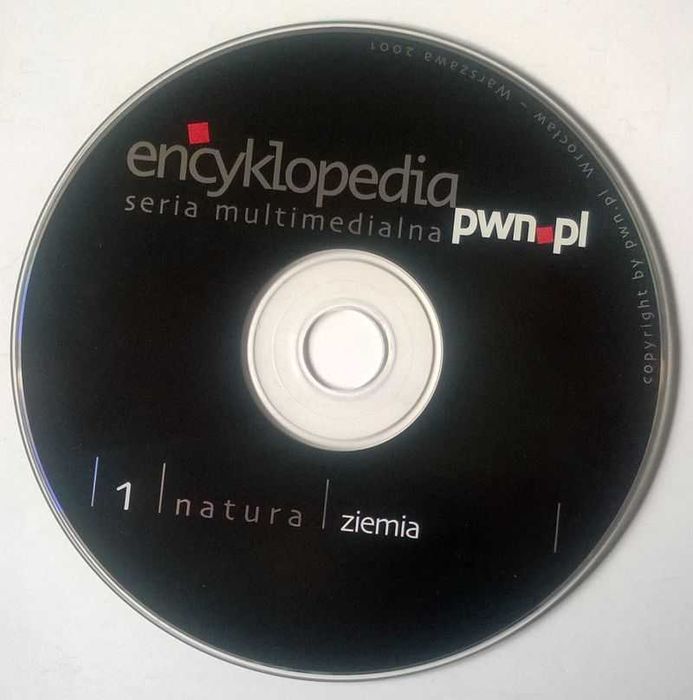 Encyklopedia multimedialna PWN Ziemia Natura NOWA CD