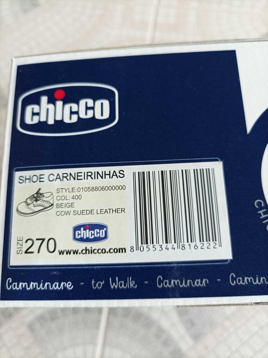 Carneirinhas da Chicco Tam. 27