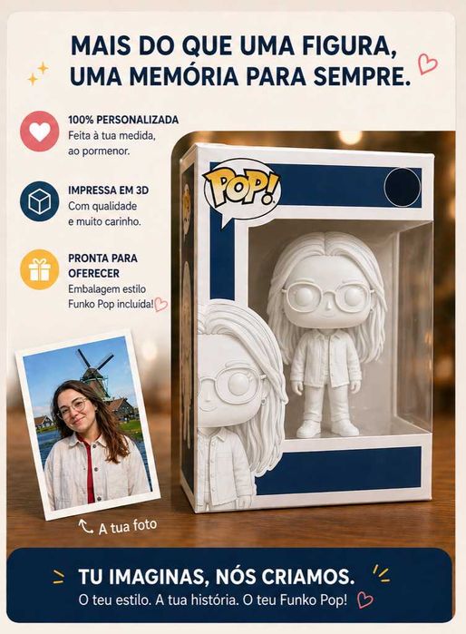Pop Figure Funko Pop! Personalizada!