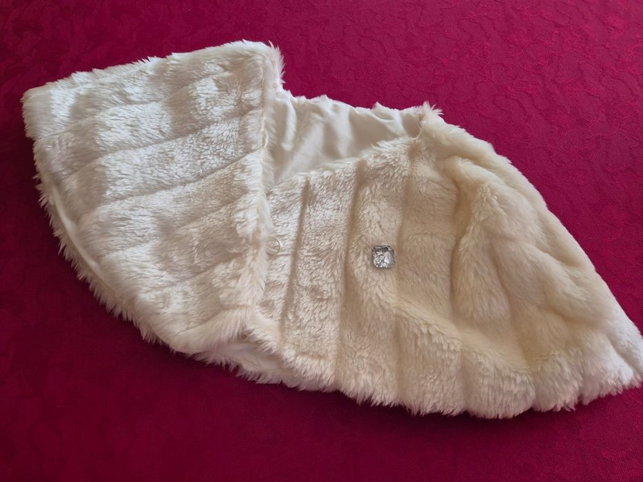 Suknia ślubna + narzuta na ramiona