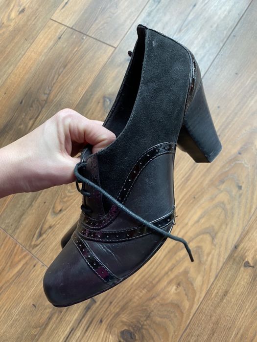 Clarks buty skórzane