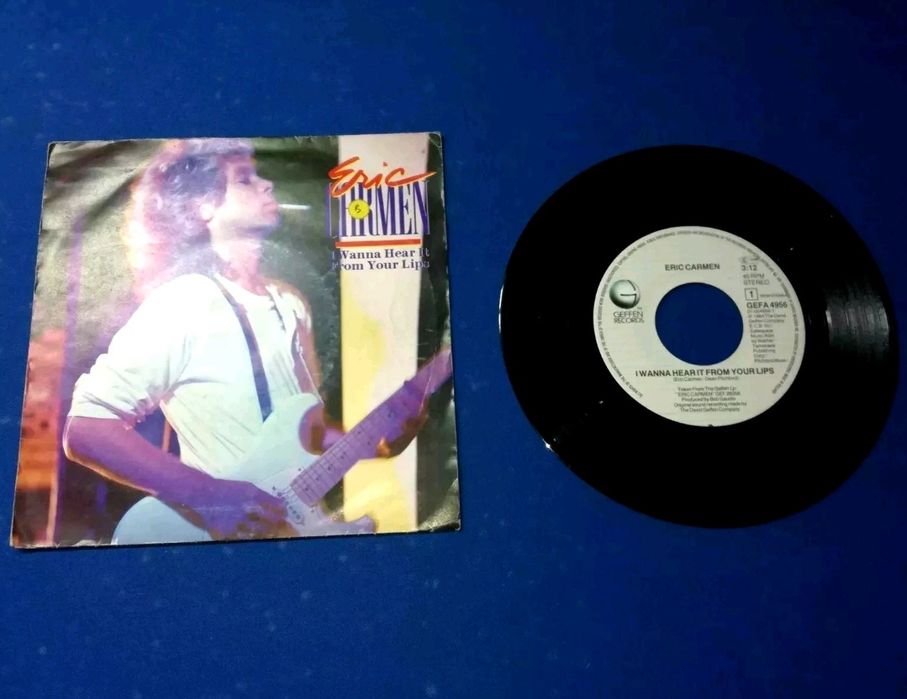 Eric Carmen I want to hear it from your lips Disco Vinil Single 7'' 45