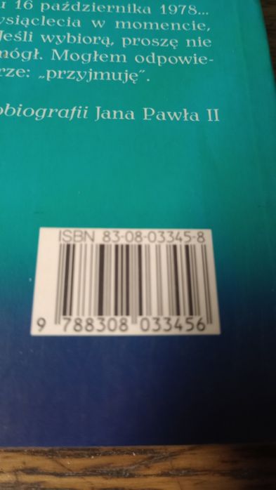 Autobiografia. Jan Paweł II