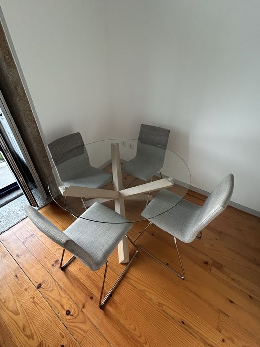Conjunto de 4 cadeiras IKEA LILLÅNÄS