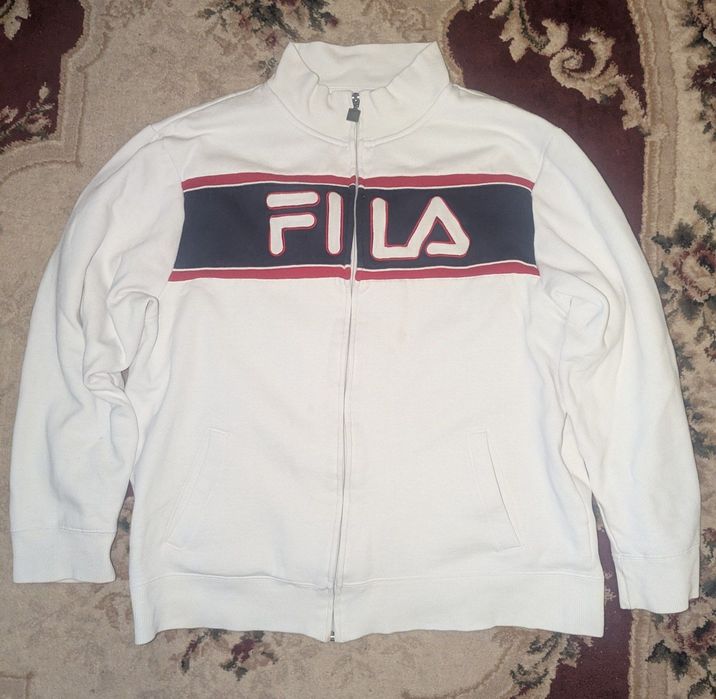 Зіп-худі FILA білого кольору