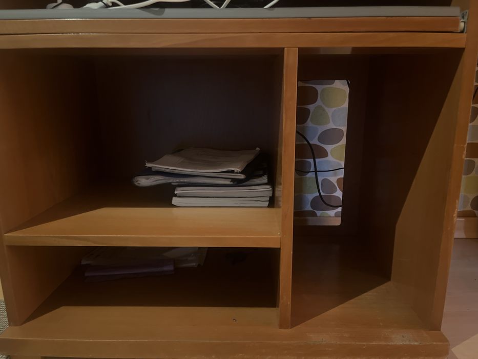secretária ikea de madaira