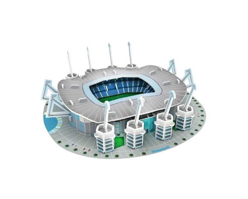 Mini Stadion Puzzle 3D Model - Etihad Stadium Manchester City