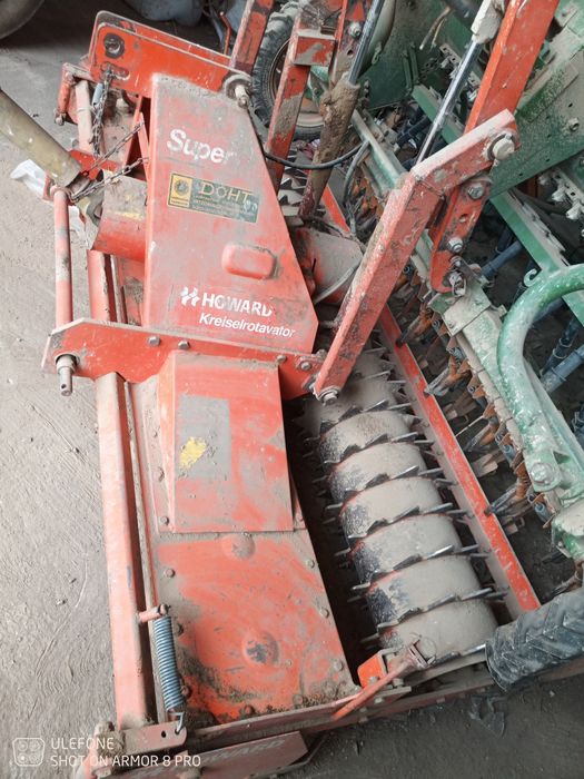Agregat uprawowo-siewny Howard 2,5 siewnik Amazone D7
