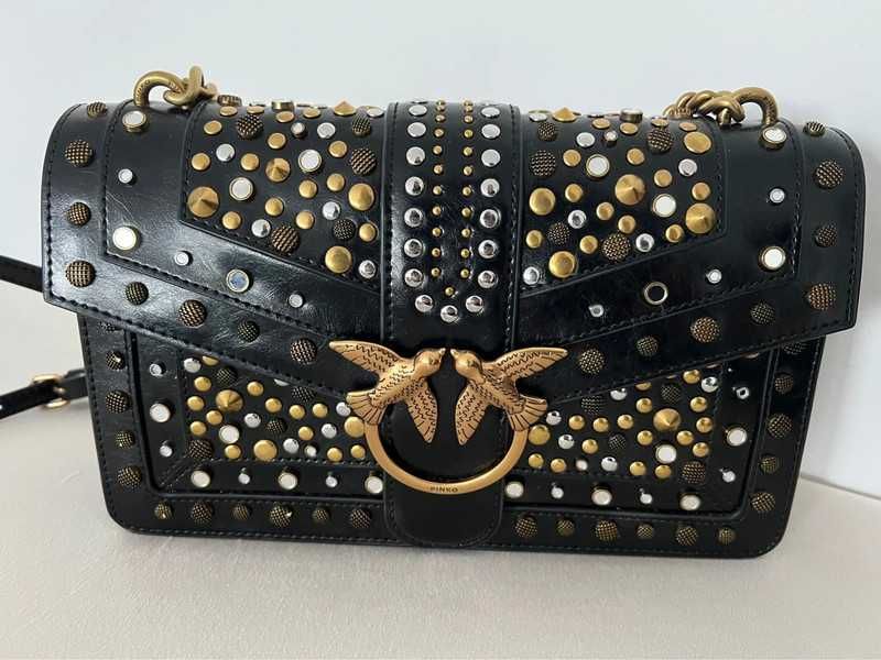 Pinko Studs Classic torebka oryginalna UNIKAT