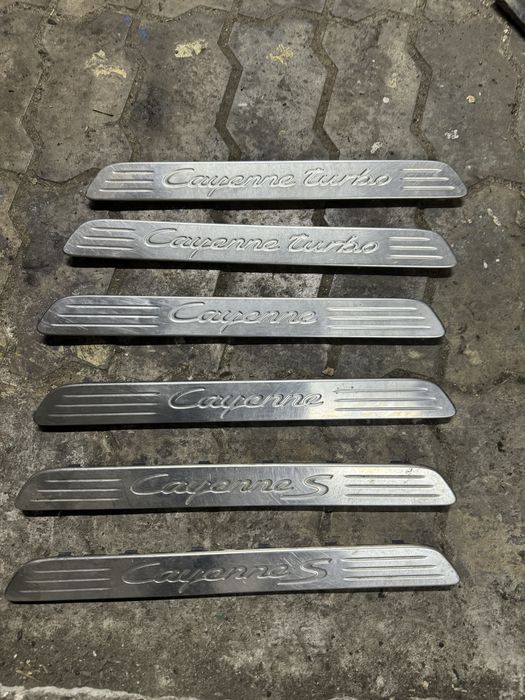 Накладка на порог cayenne 958