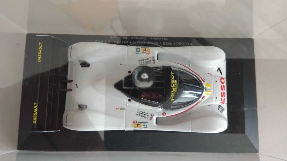 Peugeot 905 - Vencedor Le Mans 92 - Quartzo 1/43