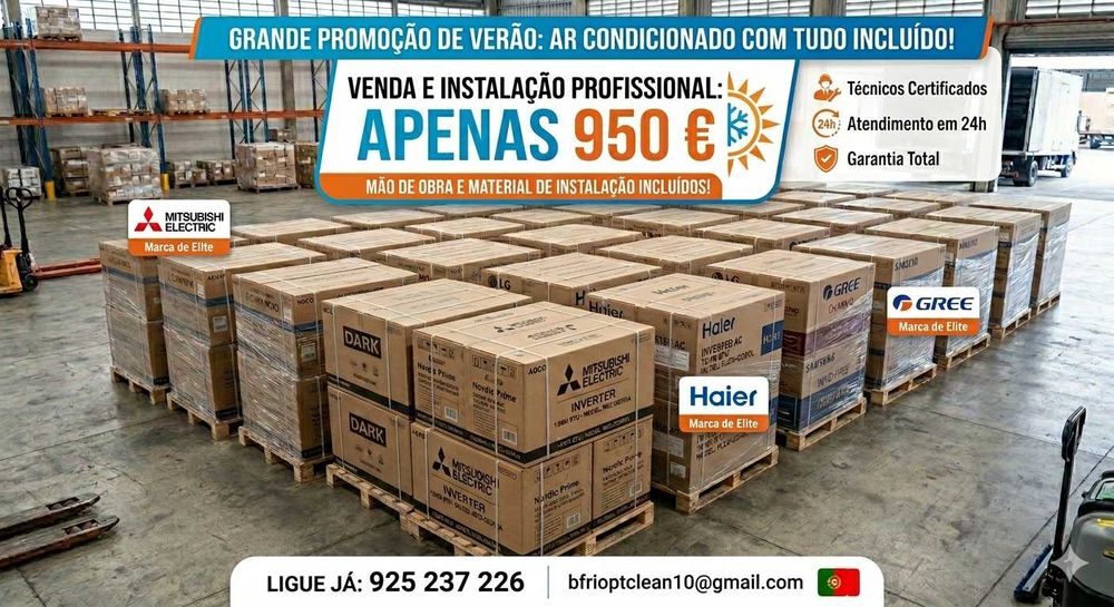 Câmaras frigoríficas e ar condicionados