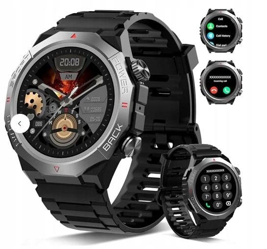 Wojskowy Smartwatch Atheewon S10: Odbieranie/Wykonywanie Połączeń