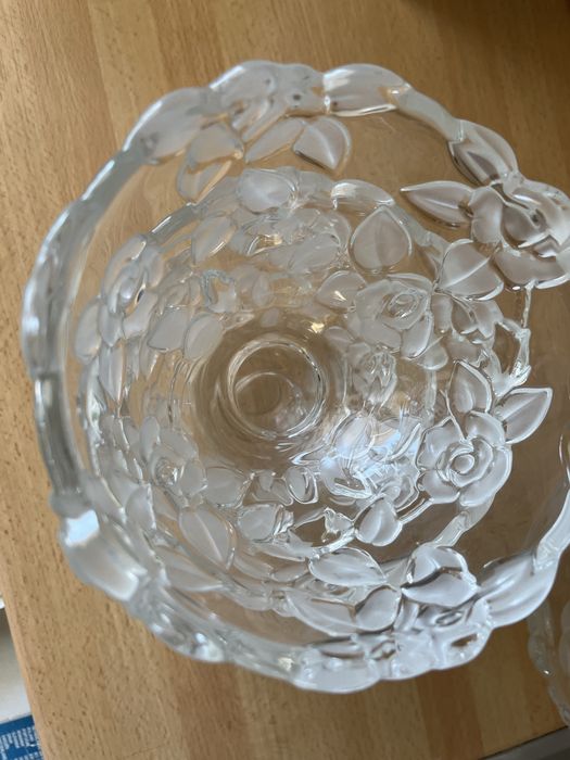 Taças de vidro para sobremesa