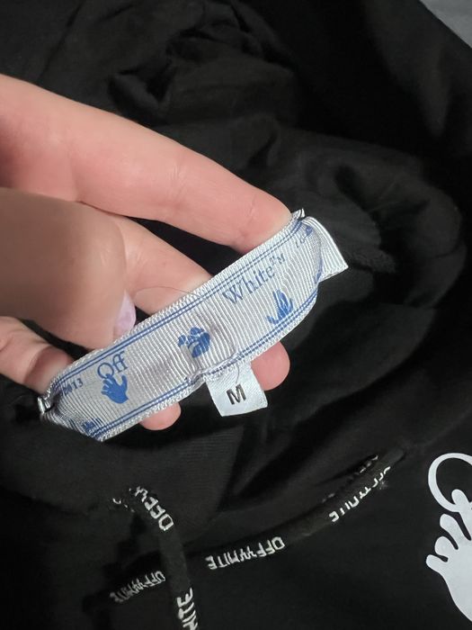 bluzę z kapturem off White