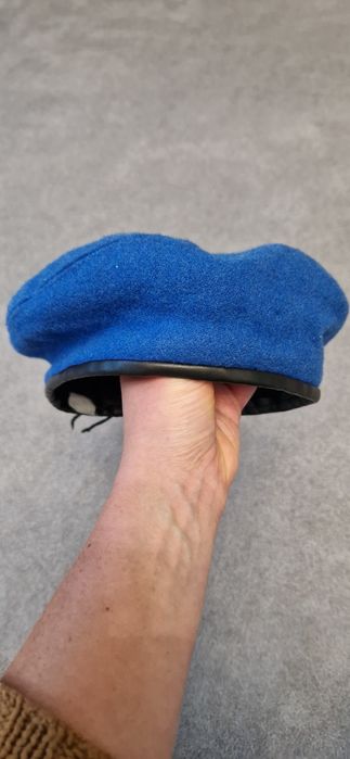 Beret harcerski niebieski
