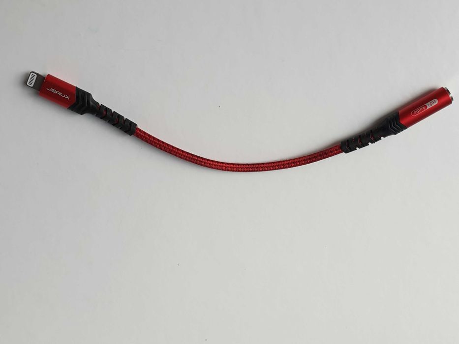 Адаптер Lightning to Jack 3.5mm Apple iPhone JSAUX Apple MFi Certified