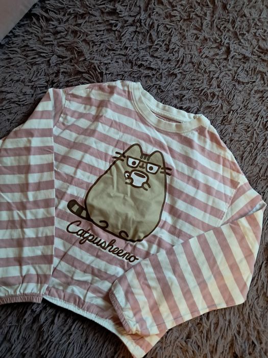 Bluzka, longsleeve dla dziewczynki Pusheen