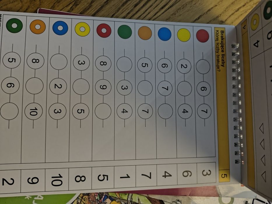 Logico piccolo różowa ortografia liczenie elementów