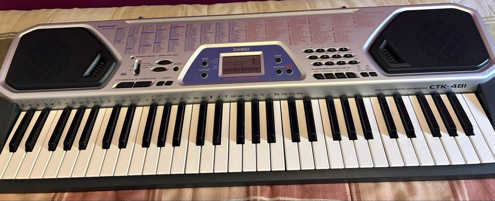 teclado casio ctk-481