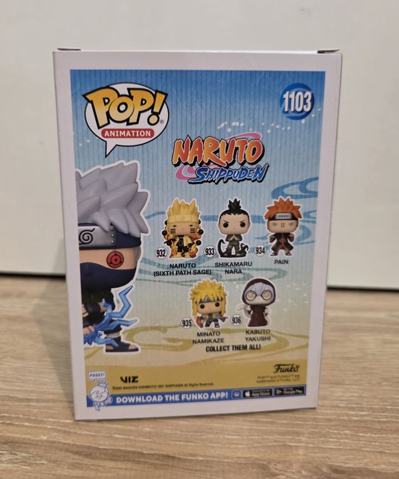 Figurka Funko Pop, Kakashi, Glow, Naruto