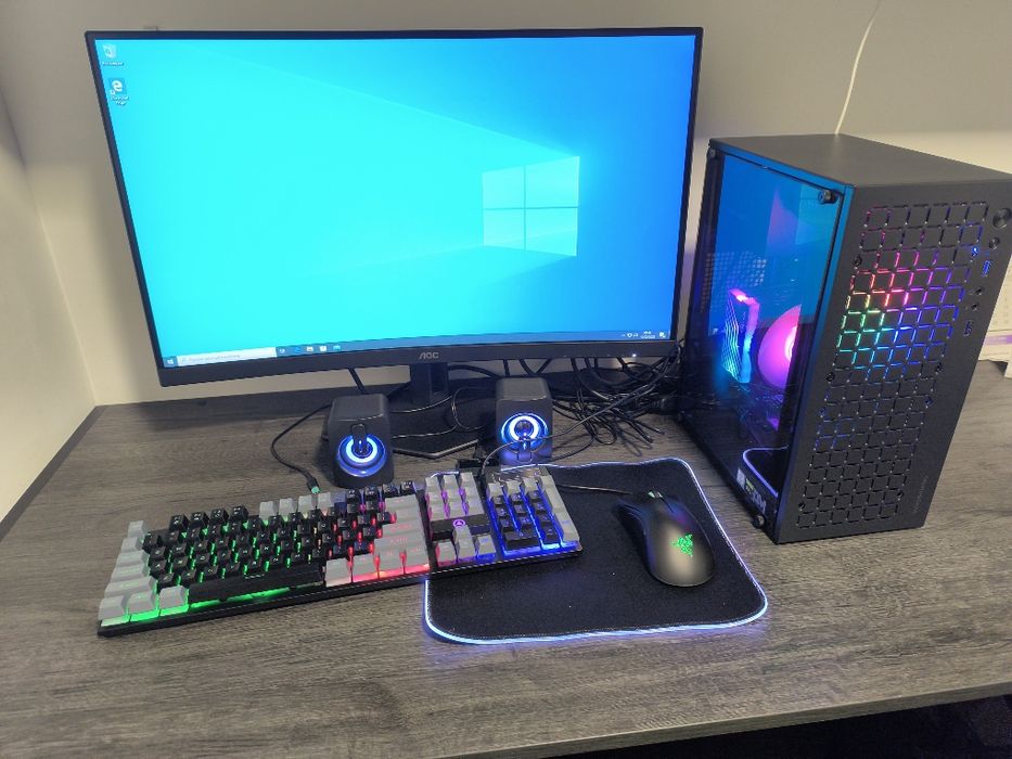 PC 3050RTX 16 Ram + Ecrã + Periféricos 3x S/ Juros