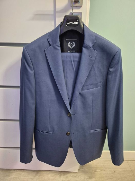 Garnitur Lavard - Granatowy - 182