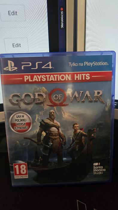 God of war ps4 polska wersja plyta bez rys OPIS