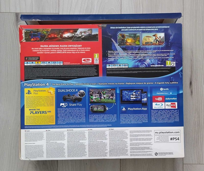 Konsola PlayStation 4+VR+gry 9 płyt  cały zestaw!!!