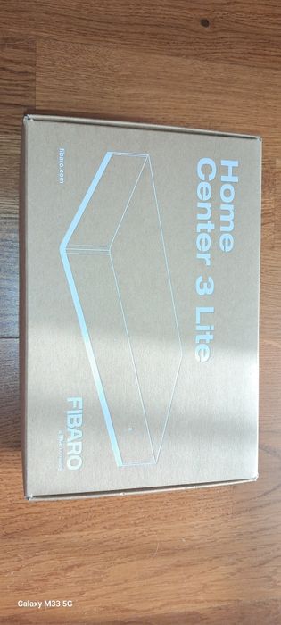 Centralka Fibaro Home Center 3 Lite z-wave 07.11.2024