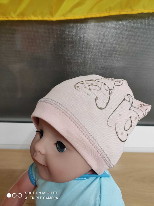 Демісезонна шапка для дівчинки Smil. Нова. Розпродаж