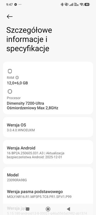 Smartfon Xaomi redmi note 13 Pro +/plus 5g