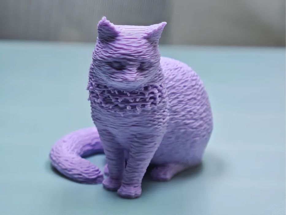Decorative Wet Cat Without Supports