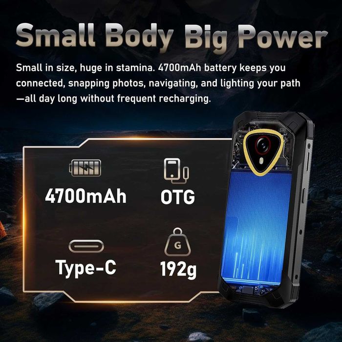 CUBOT Kingkong Mini 4  8GB/256GB  IP69K 2.0GHz