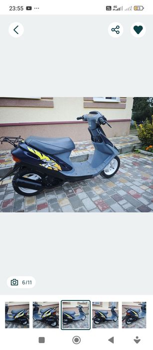 На ходу honda dio 27