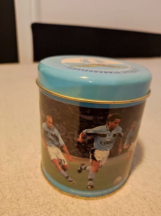 Puszka metalowa sportowa Lazio Rzym