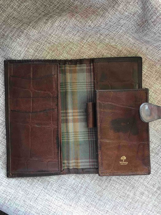 Card Holder Mulberry  Wallet Eyeglass Holder с отделением для очков