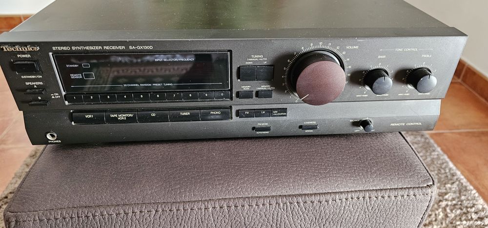 Technics Amplificador Sintonizador como Novo.