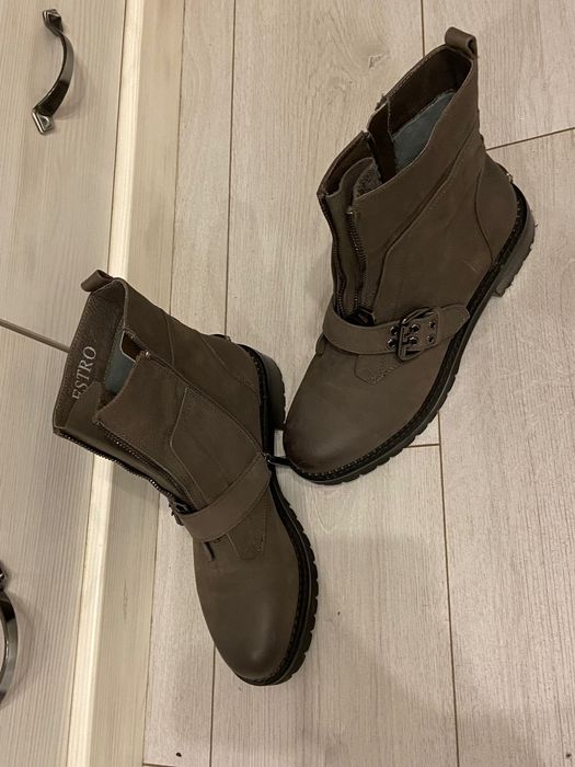 Нові Чоботи Estro нубук