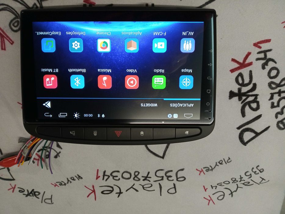 Rádio PEUGEOT 308 408 - Android 13  – 2 DIN GPS WIFI - Novo Garantia