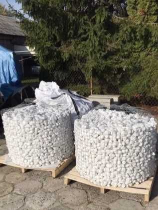 ŚNIEŻNOBIAŁY Grecki Otoczak Grys Biały Kamień 1-2, 2-4, 4-8, 8-13 cm