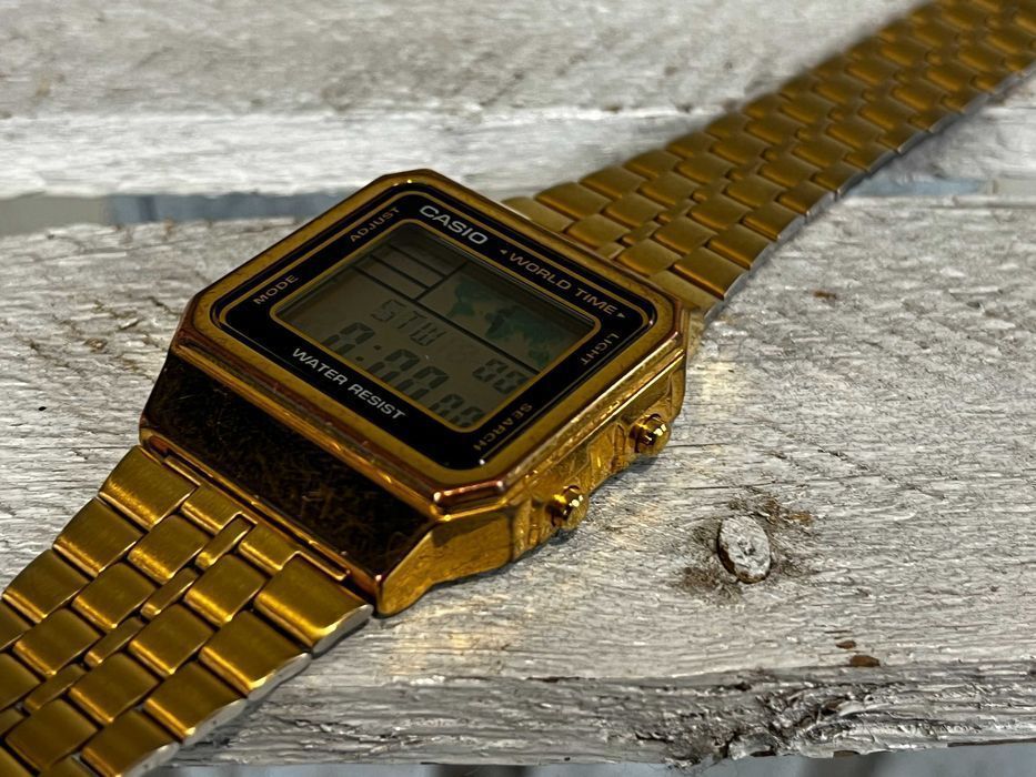 Zegarek CASIO VINTAGE Złoty A500WGA-1 Unisex