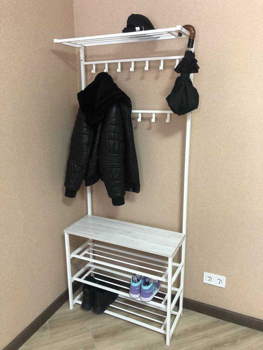 Вішалка універсальна напольна металева SUNRISE. Стиль Лофт.